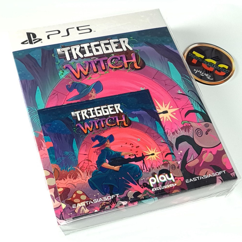 Trigger Witch Limited Edition +Sticker PS5 Asian Game In EN-FR-DE-ES New EastAsiaSoft Action Adventure Shooting