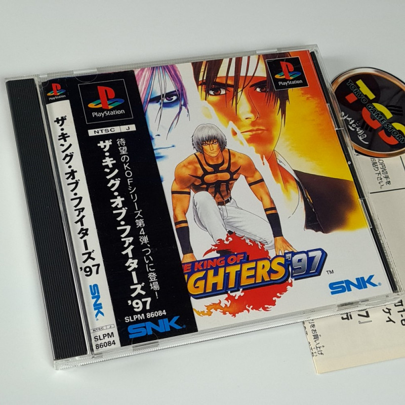 The King Of Fighters '97 + Spin.&Reg.Card PS1 Japan Playstation 1 SNK Fighting 1997 KOF