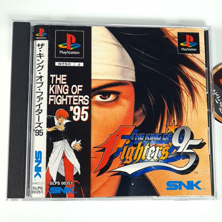 The King of Fighters '95 + Spin.Card PS1 Japan Playstation 1 SNK Fighting 1996 KOF