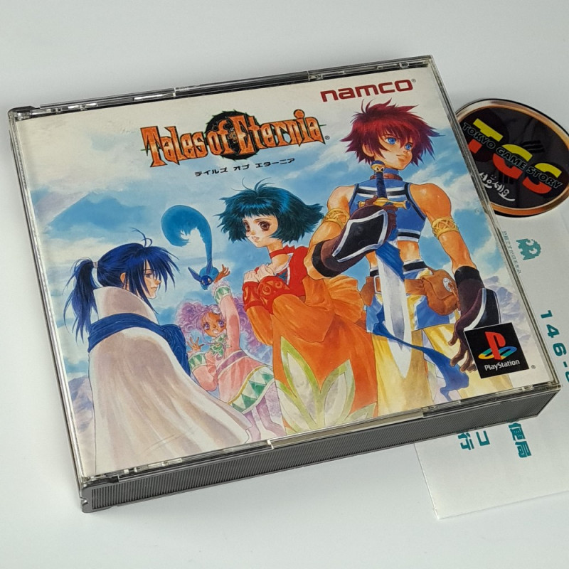 Tales of Eternia + Reg.Card PS1 Japan Playstation 1 PS One Namco RPG 2000