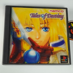 Tales of Destiny + Spin,Bonus & Reg.Card PS1 Japan Playstation 1 Namco RPG