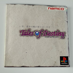 Tales of Destiny + Spin,Bonus & Reg.Card PS1 Japan Playstation 1 Namco RPG