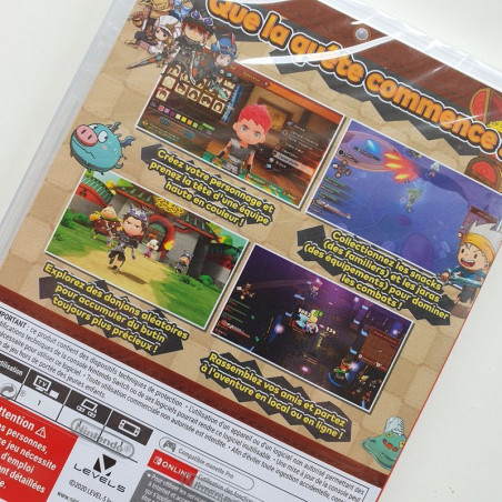Snack World Mordus De Donjons Gold Nintendo Switch FR Vers. NEW Level5 Action RPG Simulation