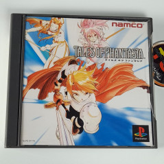 Tales of Phantasia +Spin.Card PS1 Japan Playstation 1 PS One Namco RPG 1998
