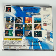 Tales of Phantasia +Spin.Card PS1 Japan Playstation 1 PS One Namco RPG 1998