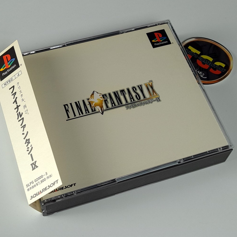 Final Fantasy IX + Spin.Card PS1 Japan Ver. Playstation 1 SquareSoft RPG FF9