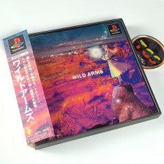 Wild Arms + Spin.Card PS1 Japan Ver. Playstation 1 PS ONE Sony Rpg 1996
