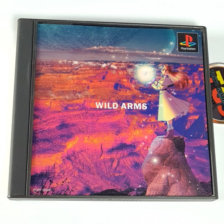 Wild Arms + Spin.Card PS1 Japan Ver. Playstation 1 PS ONE Sony Rpg 1996