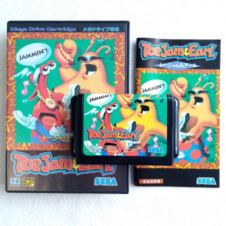 Toe Jam & Earl Sega Megadrive Japan Ver. Action Mega Drive 1991
