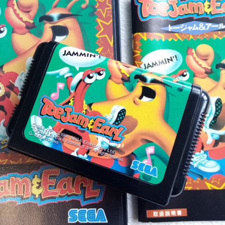 Toe Jam & Earl Sega Megadrive Japan Ver. Action Mega Drive 1991