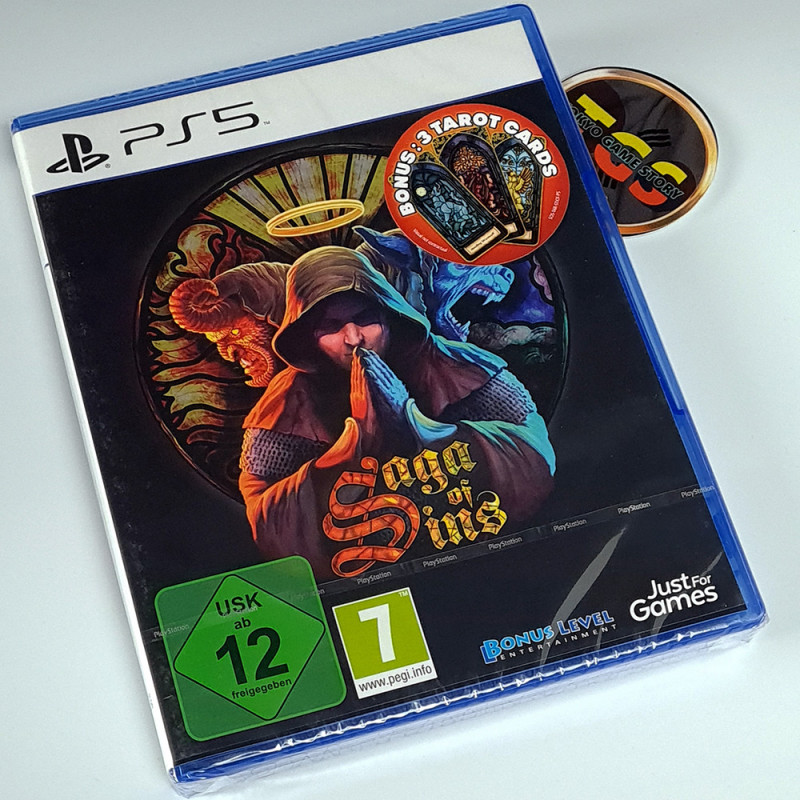 Saga Of Sins +BonusCards PS5 EU FactorySealed Game In EN-FR-DE-ES-IT-PT NEW Action Adventure