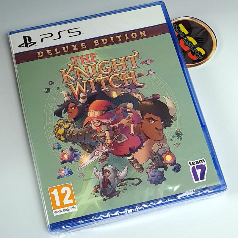 The Knight Witch Deluxe Edition PS5 EU Game in MULTILANGUAGE NEW Metroidvania