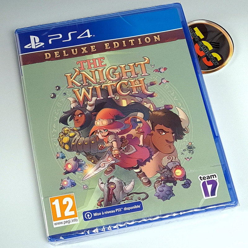 The Knight Witch Deluxe Edition PS4 EU Game in MULTILANGUAGE NEW Metroidvania
