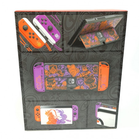 CONSOLE NINTENDO SWITCH OLED POKEMON SCARLET & VIOLET JAPAN LIMITED EDITION NEW