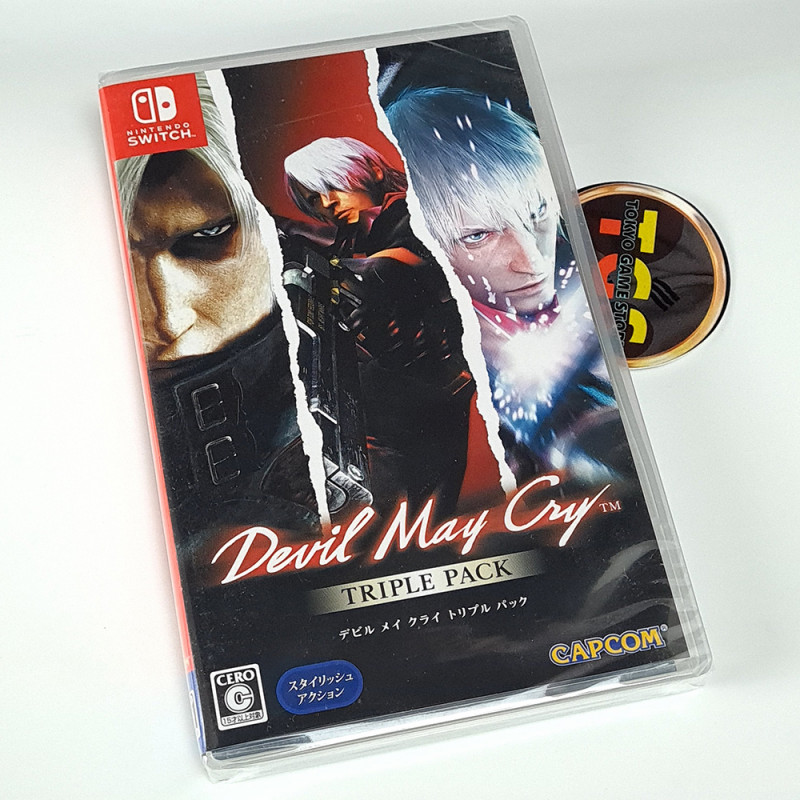 DEVIL MAY CRY 1 Switch Japan Game In EN-FR-DE-ES-IT NEW (DMC 2&3 Code Expired)
