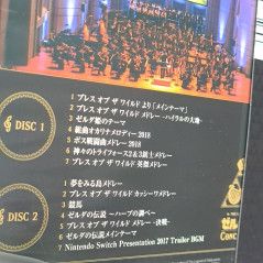 The Legend Of Zelda Concert 2018 CD Japan NEW Videogame Music Soundtrack OST