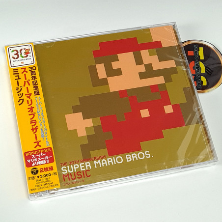 The 30th Anniversary Super Mario Brothers Music CD Japan NEW Videogame OST