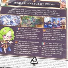 Valthirian Arc: Hero School Story 2 Switch EU Game In MULTILANGUAGE NEW RPG