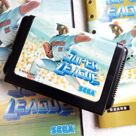 Super League Sega Megadrive Japan Ver. Sport Baseball Mega Drive 1989