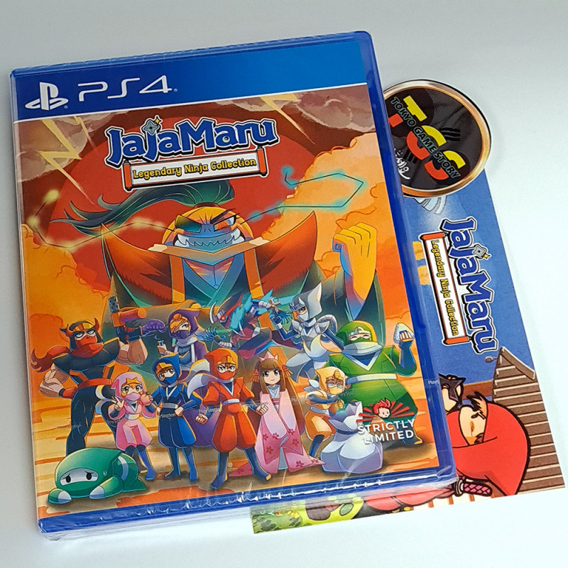JaJaMaru: Legendary Ninja Collection PS4 EU Strictly Limited (2000 Ex.)+PostCard NEW