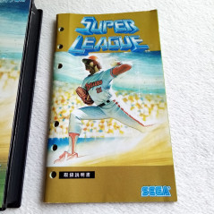 Super League Sega Megadrive Japan Ver. Sport Baseball Mega Drive 1989