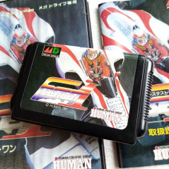 Fastest One Sega Megadrive Japan Ver. F1 Formula Racing Human Mega Drive 1991
