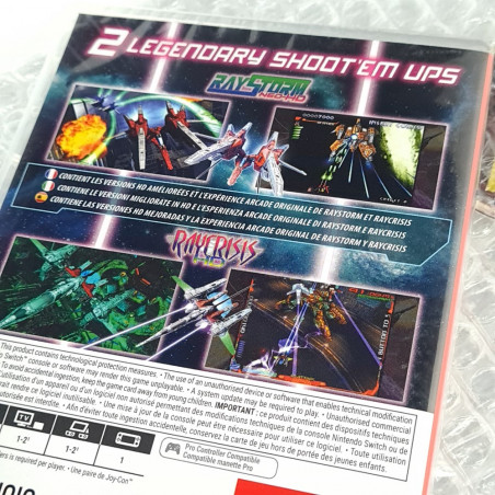 RayStorm x RayCrisis HD Collection Switch EU Physical Game NEW Shmup Shooting Inin