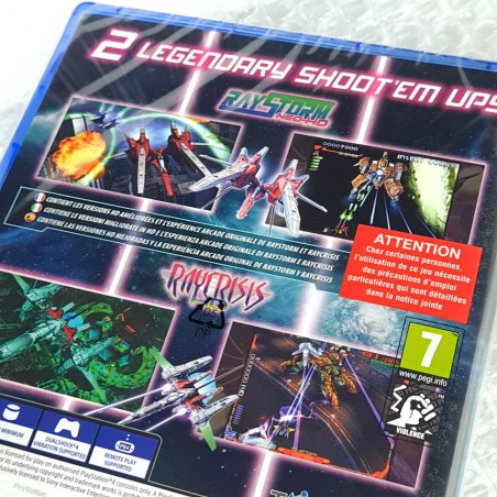 RayStorm x RayCrisis HD Collection PS4 EU Physical Game NEW Shmup Shooting Inin