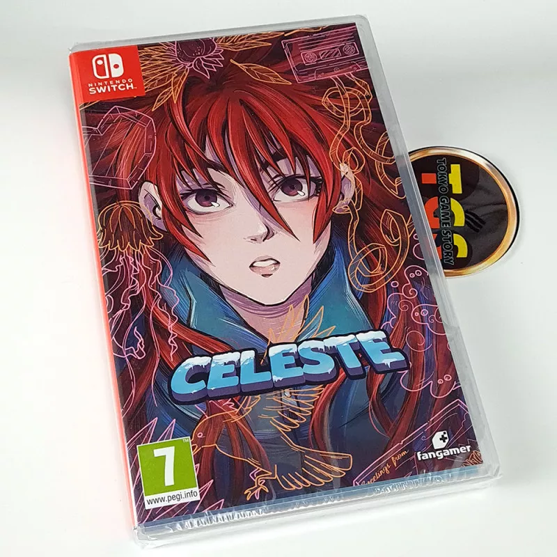 CELESTE DELUXE EDITION SWITCH USA NEW (FANGAMER) (GAME IN  ENGLISH/FR/ES/DE/IT)