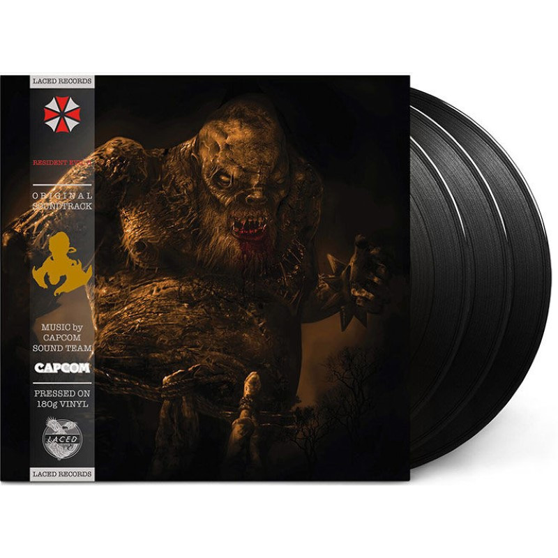 Vinyle Resident Evil 5 Original Soundtrack LMLP45 Capcom Sound Team 3LP LACED RECORDS NEW Record