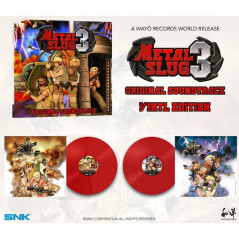 Vinyle Metal Slug 3 Original Soundtrack WAYO RECORDS V003R SNK SOUND TEAM 2LP New