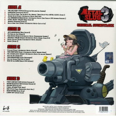 Vinyle Metal Slug 3 Original Soundtrack WAYO RECORDS V003R SNK SOUND TEAM 2LP New