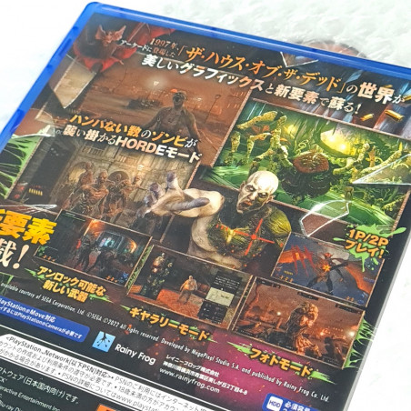 THE HOUSE OF THE DEAD: Remake Z Version +Sticker (Multi-Language) PS4 Japan NEW