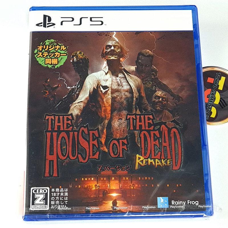 THE HOUSE OF THE DEAD: Remake Z Version +Sticker (Multi-Language) PS5 Japan NEW