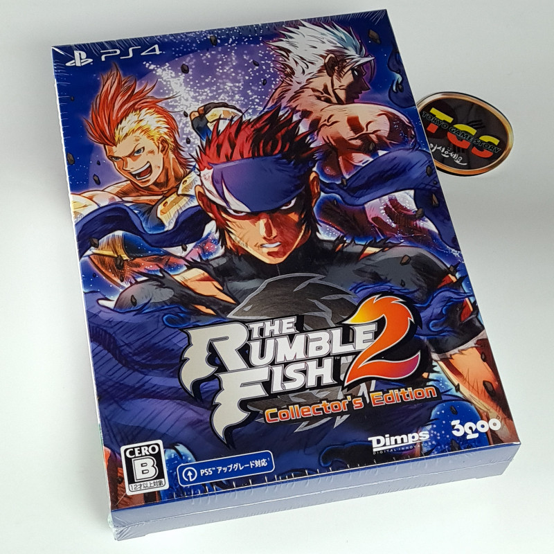 The Rumble Fish 2 Collector's Edition PS4/PS5 Japan NEW (Multi-Language)VS Fight