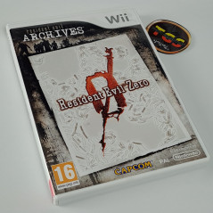 Archives Resident Evil Zero Biohazard 0 Nintendo Wii PAL-Fr Capcom Survival Horror
