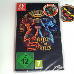 Saga Of Sins +BonusCards Switch EU Game In EN-FR-DE-ES-IT-PT NEW Action Adventure