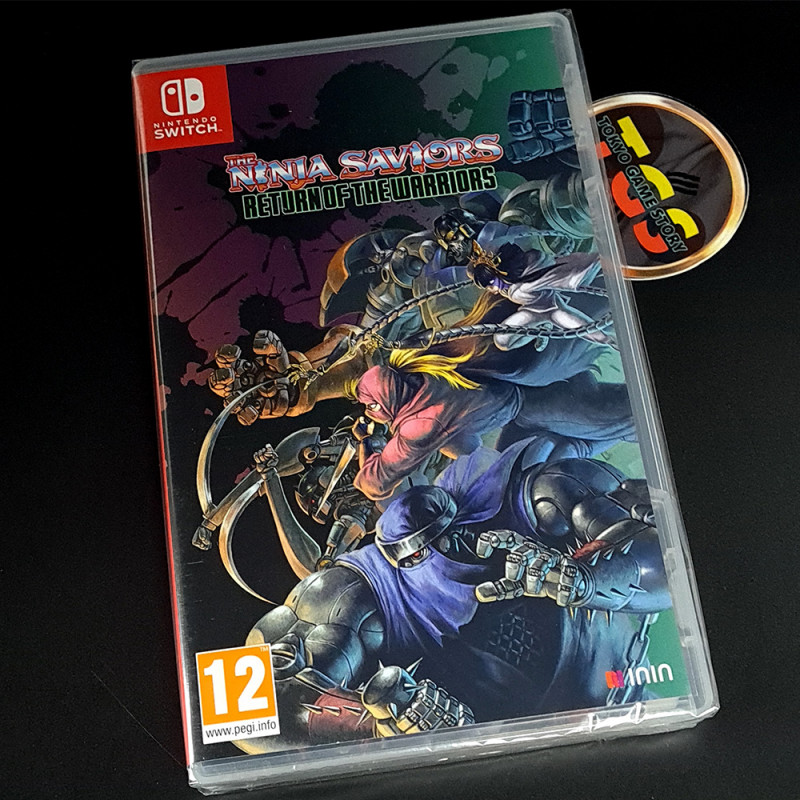 The Ninja Saviors: Return Of The Warriors Switch EU Game In EN-KR-CH-JP NEW Action