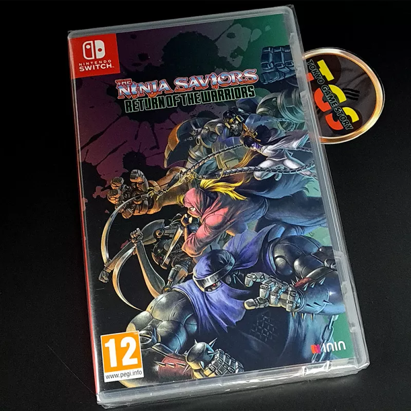 The Ninja Saviors: Return Of The Warriors Switch EU Game In EN-KR-CH-JP NEW  Action