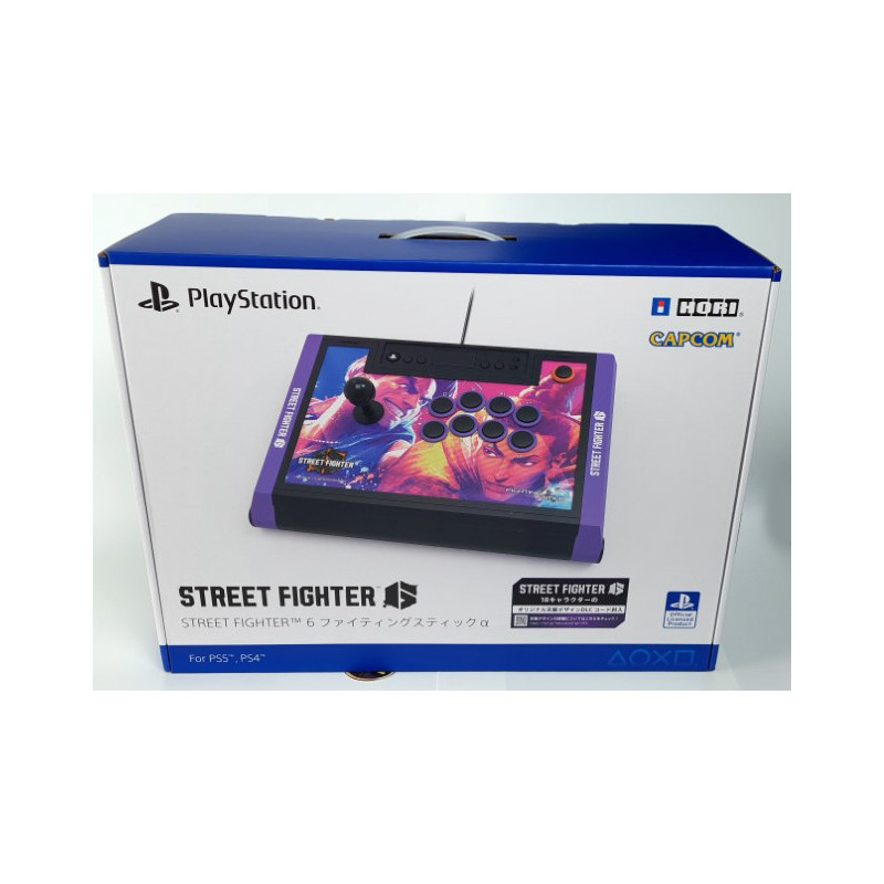 Fighting Stick α for PlayStation 4 & 5 (Street Fighter 6 Ed.) PS4/PS5 HORI Japan NEW