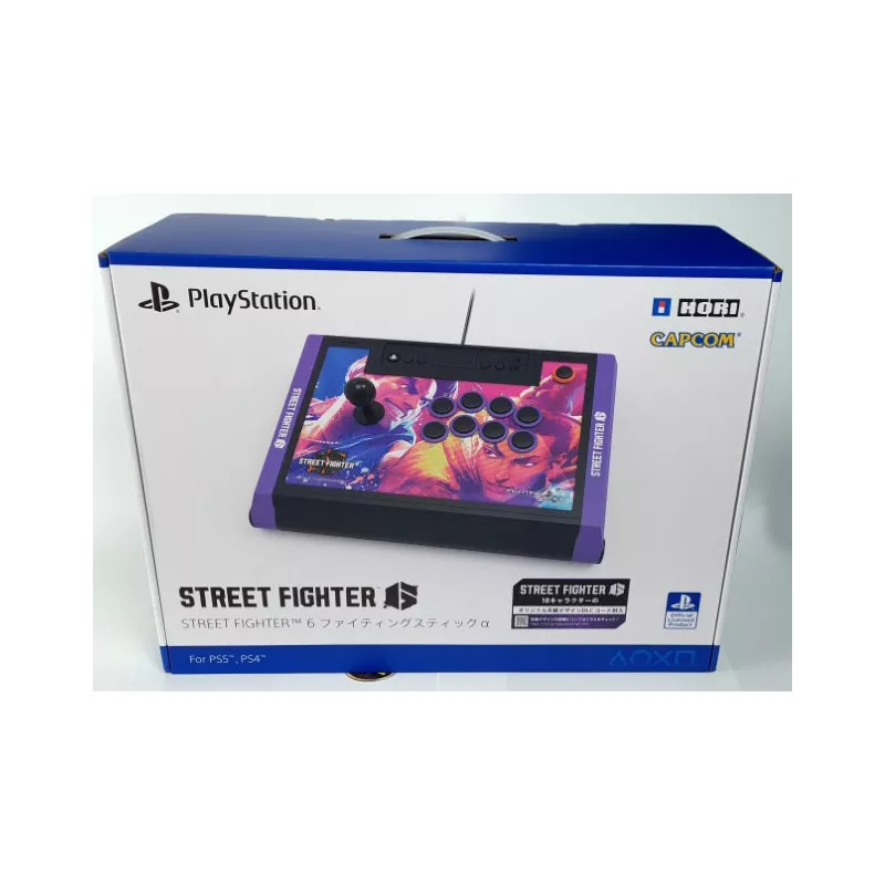 Fighting Stick α for PlayStation 4 & 5 (Street Fighter 6 Ed.) PS4/PS5 HORI  Japan