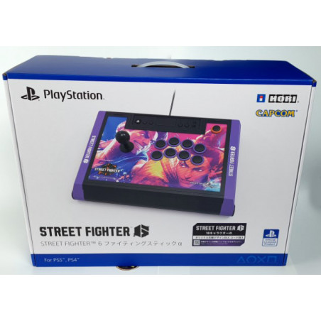 Fighting Stick α for PlayStation 4 & 5 (Street Fighter 6 Ed.) PS4/PS5 HORI Japan NEW