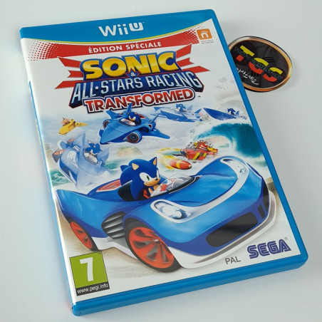  Sonic & All-Stars Racing Transformed (Nintendo Selects) - Nintendo  Wii U : Sega of America Inc: Video Games