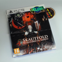 Skautfold: Shrouded In Sanity Deluxe Edition 300EX + Keychain PS5 Red Art Games NEW