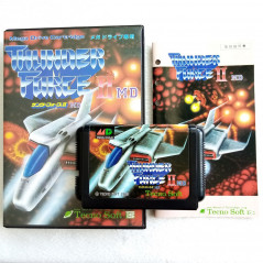 Thunder Force II Sega Megadrive Japan Ver. Shmup Shooting Tecno Soft Thunderforce 2 Mega Drive 1989