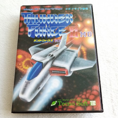 Thunder Force II Sega Megadrive Japan Ver. Shmup Shooting Tecno Soft Thunderforce 2 Mega Drive 1989