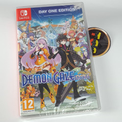 Demon Gaze Extra Day One Edition SWITCH EURO NEW Red Art Games JRPG, RPG