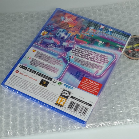 Omegabot +Keychain (999 copies) PS5 Red Art Games New (EN-ES-FR-IT-DE) Platform 2D Shooter