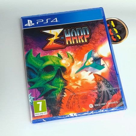 Z-Warp Red Art Games RAG (1500 Copies)PS4 NEW FR(En-Jp) STG Shmup Shoot Them Up