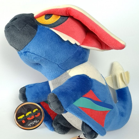 Monster Hunter Rise: Sunbreak Deformed Plush/Peluche Lucent Nargacuga Japan New